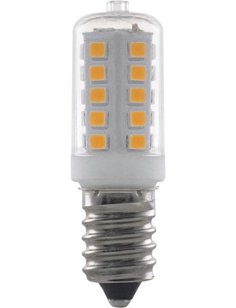 SPL LED buislamp 3W E14 230V 2700K kleur 827 16x51mm helder niet dimbaar