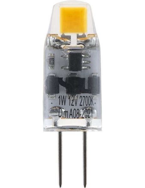 SPL LED lamp 1,1W G4 12V 2200K kleur 822 helder dimbaar