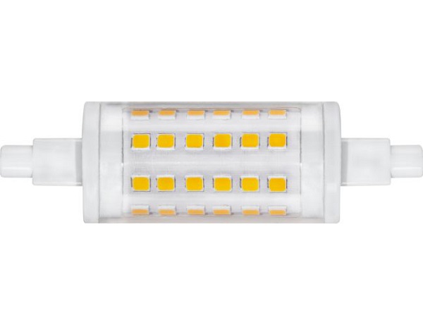 SPL LEDlamp 6W=42W R7s 78mm 220V-240V 3000K kleur 830 dimbaar