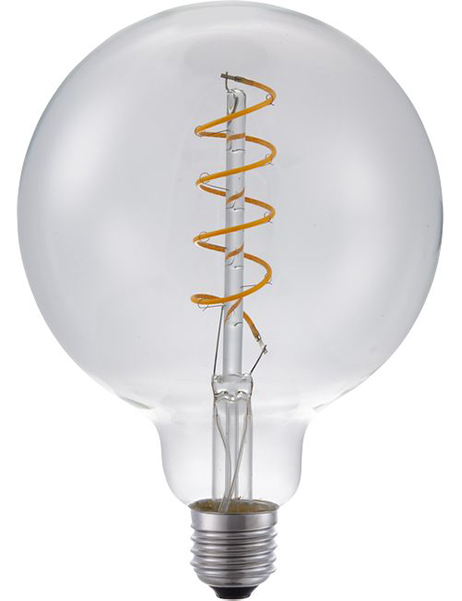 SPL flexLED filament globelamp AX 4W E27 230V 922 2200K 125mm helder dimbaar