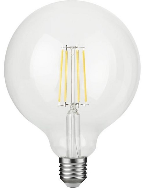 SPL filament LED globelamp 125mm 4,7W E27 230V 925 2500K helder dimbaar