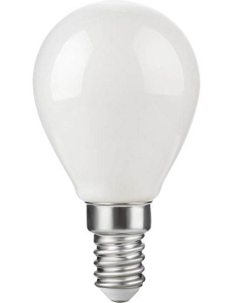 SPL filament LED kogellamp 2,5W E14 230V 925 2500K opaal dimbaar