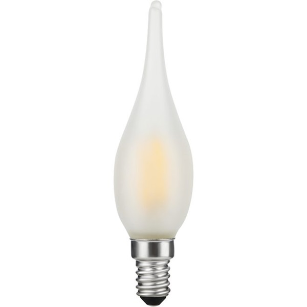 SPL filament LED bentip mini kaarslamp 1,5W E10 220V-240V 925 2500K mat niet dimbaar