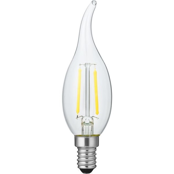 SPL filament LED bentip kaarslamp 1,5W E14 220V-240V 922 2200K helder dimbaar