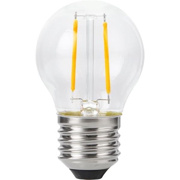 SPL filament LED kogellamp 2W E27 220V-240V 925 2500K helder dimbaar