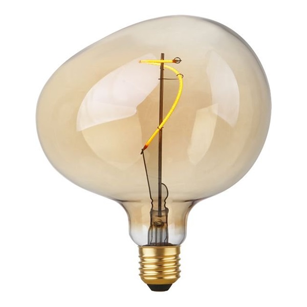 SPL Flex filament LED Snoopy G150 lamp 4W E27 220V-240V 922 2200K goud dimbaar