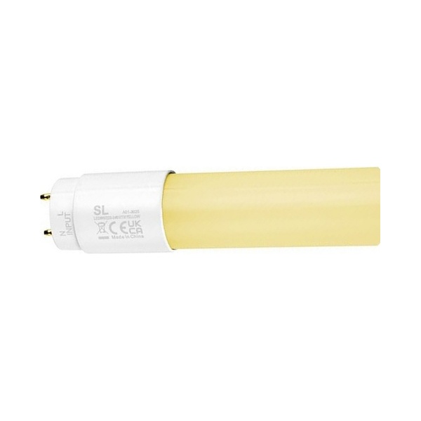 SPL LEDtube T8 18W 220V-240V geel 1200mm niet dimbaar
