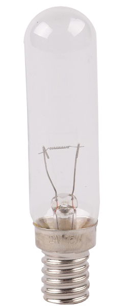 Buislamp 15W E14 24V helder 20x85mm