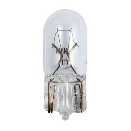 Lamp T10 12V 1,2W 100mA 10x28mm wedge based W2.1x9,5d helder