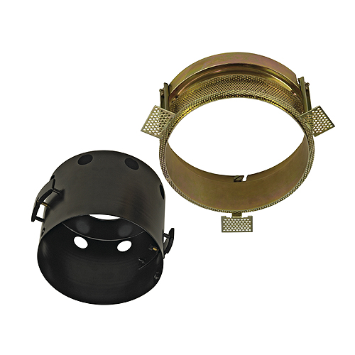 SLV Aixlight Pro I frameless Flat plafond inbouwbehuizing met inbouwset max. plafonddikte 25mm laag rond 115624 312521