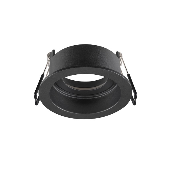 SLV 1007451 New Tria 68 DL inbouwspot rond verdiept zonder lampvoet zwart