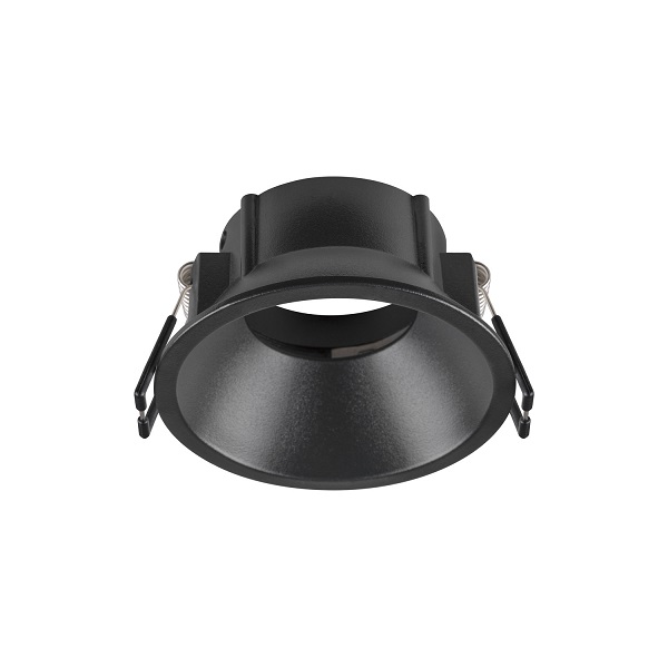 SLV 1007488 New Tria 75 DL inbouwspot rond verdiept zonder lampvoet zwart