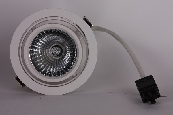 Leuchtwerk Kompass Kompact Rondo CDM-TC 20W of 35W zonder lamp 38° wit
rond cardanisch inbouwarmatuur compleet met 3 polige koppeling tussen armatuur en elektronisch voorschakelapparaat (EVSA) en aansluitsnoer zonder stekker