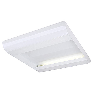 SLV TC Indi 255 PL-L 2x55W plafond opbouwarmatuur indirecte lichtuitstraling wit 160791 310913