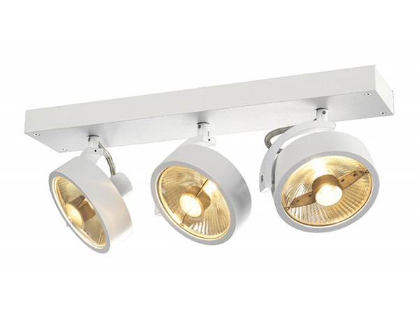 SLV 147321 Kalu 3 QPAR111 wand/plafondarmatuur GU10  wit