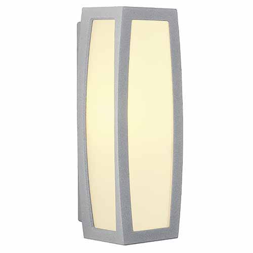 SLV 230085 Meridian Box met sensor E27 spaarlamp 20W wand- en plafond opbouwarmatuur IP54 antraciet