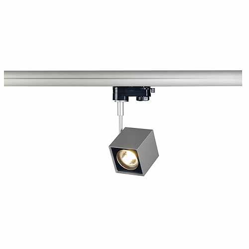 SLV Altra Dice GU10 50W Max 3f rail armatuur zilvergrijs 152324