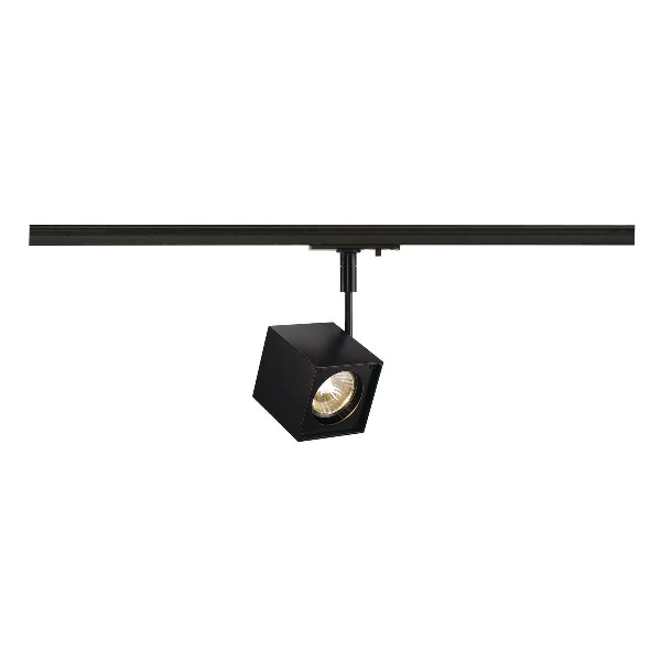 SLV 143350 Altra Dice GU10 ES50 50W 1 fase rail armatuur zwart