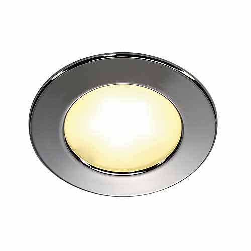 SLV 112222 DL 126 LED 3W 12V 3000K warmwit plafond inbouwarmatuur zonder LEDdriver chroom