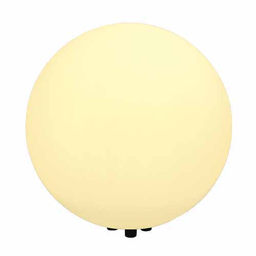 SLV 227221 Rotoball Floor E27 24W spaarlamp buitenarmatuur 2m snoer+stekker IP44 niet geschikt om op te zitten wit 
Geen gloeilamp armatuur