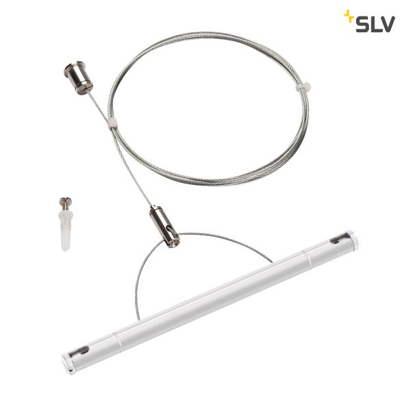 SLV 1002698 Tenseo draadkabelophangset wit