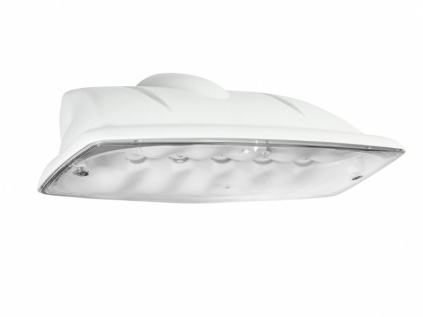 HBI serie 200 Polaris II 2L0500WCR opbouwarmatuur LED 5W licht- en bewegingssensor IP65  met corridor lenzen