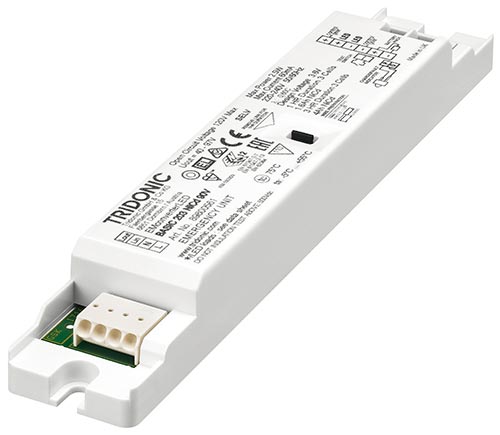 Tridonic 89800560 EM converter LED Basic NiCd / NiMh 50 V noodunit zonder accu, status LED en testknop