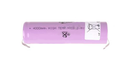 ARTS Energy SAFT NiCd accu 2,4V 4,0Ah stick met 30cm draad