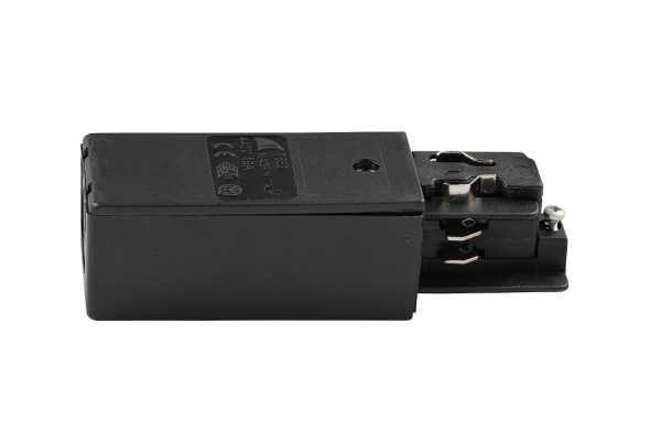 Ivela 3f vierkant voeding aarde links zwart