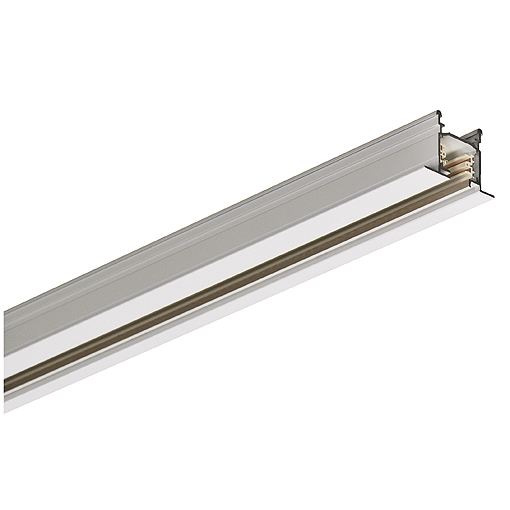 Eutrac 26-306 3f rail inbouw 3m wit