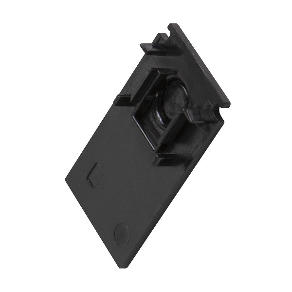 SLV 1006595 48V Track eindkap opbouwrail diep zwart