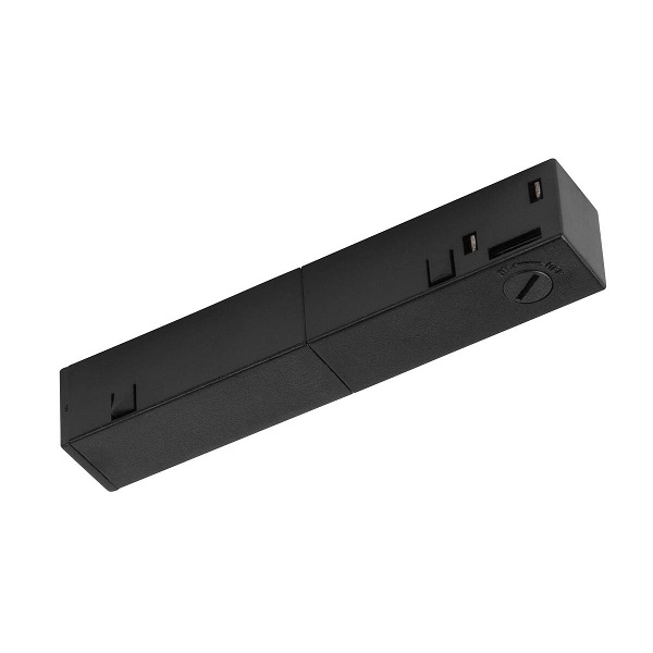 SLV 1006565 48V Track eindvoeding links Dali zwart