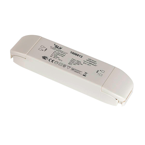 SLV 1006613 48V Track LED voeding 48V 60W wit niet dimbaar