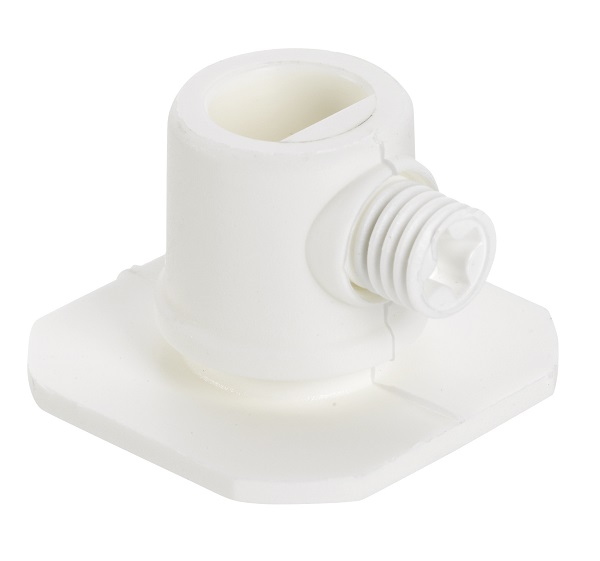 Nordic Global GA 510-3 inzetplaatje met trekontlasting voor 3f railadaptor en GB67 1f adaptor wit