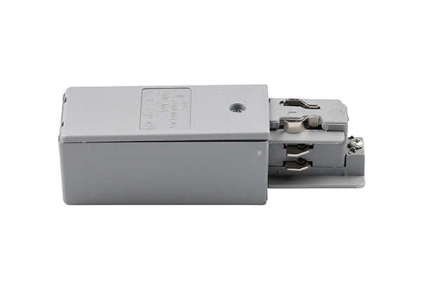 Ivela 3f vierkant voeding aarde links grijs