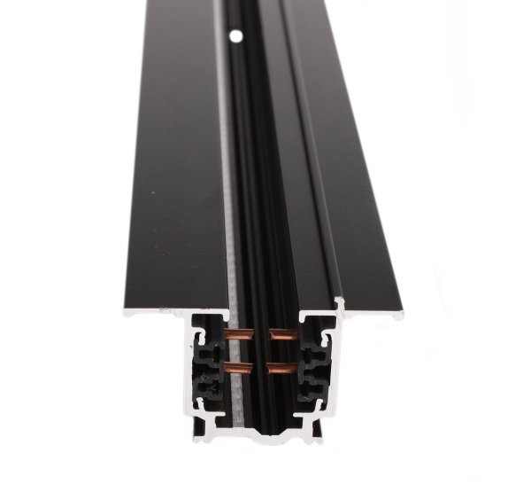 Nordic Global XTSF 4300-2 3f spanningsrail inbouw 3m zwart