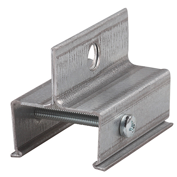 Eutrac 98-697-0 clip voor ketting voor 3f rail kort model staal