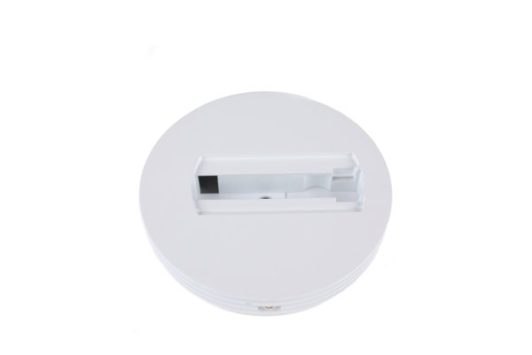 1 fase opbouwverloop fixpoint wit om een armatuur met een SLV 1f railadaptor opbouw te maken