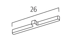 Eutrac 98-622-0 messing draaiklem 360° voor 3f spanningsrail adapter
