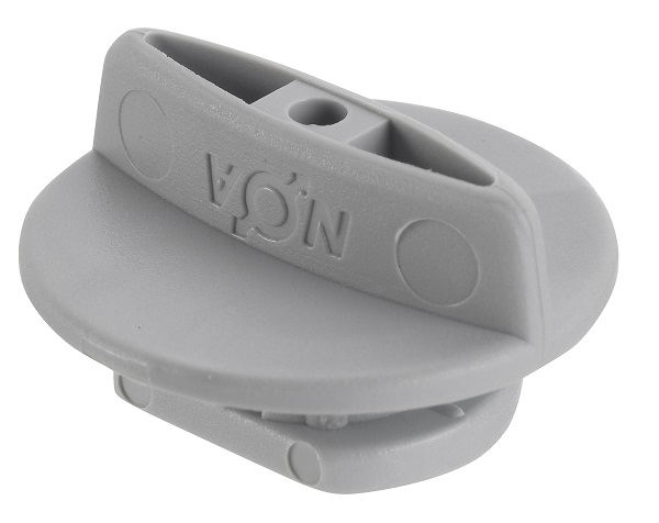 Nordic Global Base GBA 14-1 1f inzetnippel grijs