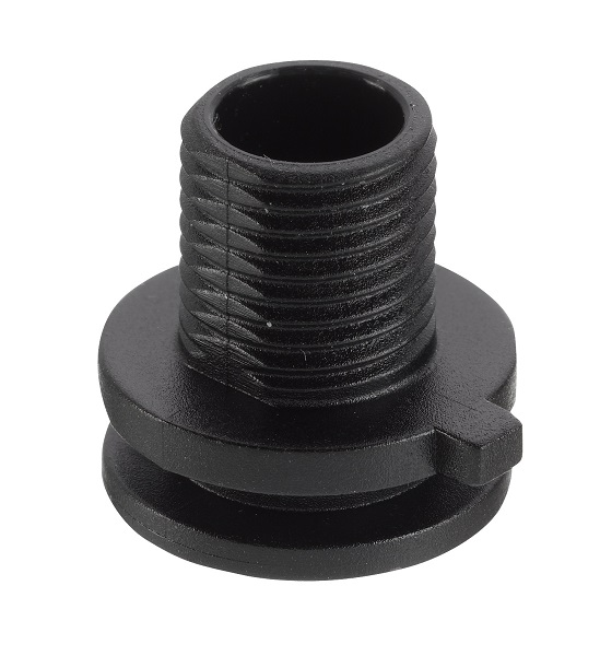 Nordic Global GA57/10-2 nippel M10x1 zwart alleen geschikt voor 1f railadaptor GB66