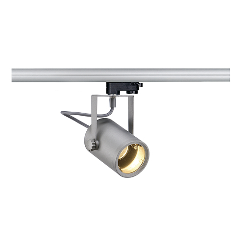 SLV 153854 Euro Spot GU10 ES50 25W 3 fase rail armatuur zilvergrijs