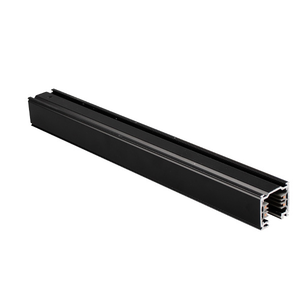 Ivela 3f rail vierkant 2m zwart 7511-20-30