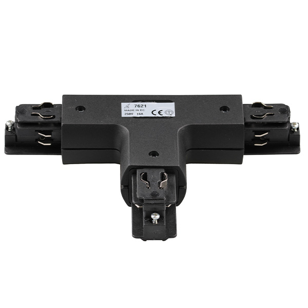 Ivela 7621-10-W30 3f rond T stuk aarde buiten rechts zwart