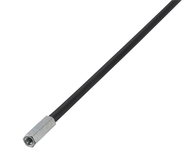 Nordic Global SPR61-2 pendelbuis verlengset M6 inkortbaar 1000mm zwart