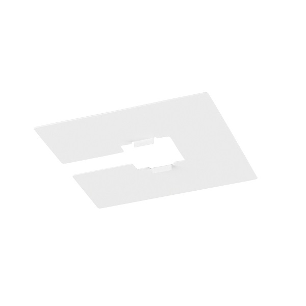 SLV 1008148 1 fase afdekplaat wit