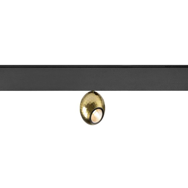SLV 1010375 Dysko 48V LED spot voor SLV 48V Track rail 5,6W 927 2700K zwart 36° Dali dimbaar