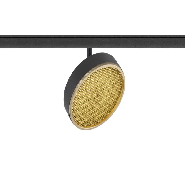 SLV 1009016 Grip! Flat 48V LED spot voor SLV 48V Track rail 14,5W 927+930 2700K+3000K zwart Dali dimbaar