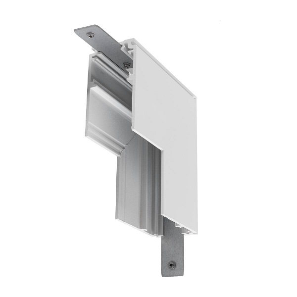 SLV 1006586 48V Track hoekstuk mechanisch opbouw diep stereo wit