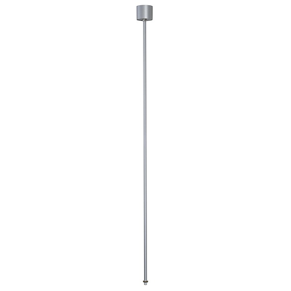 SLV 145714 Eutrac pendelbuis M13x1 voor 3f spanningsrail 1,2m met pendelclip M13 toepassen zilvergrijs